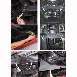 Kolchuga Защита двигателя и КПП на Mitsubishi Pajero Wagon III '99-06 (V-D)