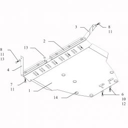 Kolchuga Защита двигателя, КПП и радиатора на Mitsubishi Galant IX '03-12