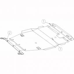 Kolchuga Защита двигателя, КПП и радиатора на Mitsubishi Galant VII '92-98