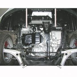 Kolchuga Защита двигателя, КПП и радиатора на Mitsubishi Lancer Evolution X '07-