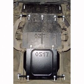 Kolchuga Защита двигателя, КПП и радиатора на Mitsubishi Pajero Sport I '96-08 (МКПП)
