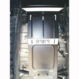 Kolchuga Защита раздатки на Mitsubishi L200 IV '06-14 (МКПП) (ZiPoFlex-оцинковка)