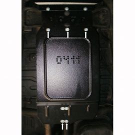 Kolchuga Защита раздатки на Mitsubishi Pajero Sport II '08-16 (МКПП) (ZiPoFlex-оцинковка)