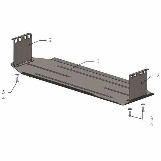 Kolchuga Защита топливнго бака на Mitsubishi Pajero Sport II '08-16 (ZiPoFlex-оцинковка) Kolchuga Защита топливнго бака на Mitsubishi Pajero Sport II '08-16 (ZiPoFlex-оцинковка)