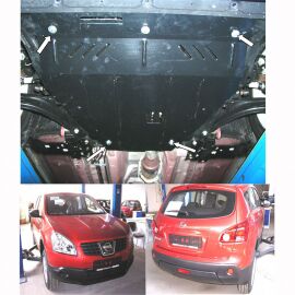 Kolchuga Защита двигателя и КПП на Nissan Qashqai+2 (J10) I '07-13
