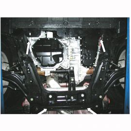 Kolchuga Защита двигателя и КПП на Nissan Qashqai+2 (J10) I '07-13
