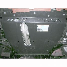 Kolchuga Защита двигателя, КПП и радиатора на Nissan Micra (K12) III '03-10 (МКПП)