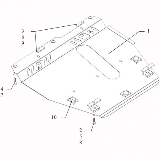 Kolchuga Защита двигателя, КПП и радиатора на Nissan Micra (K12) III '03-10 (МКПП) (ZiPoFlex-оцинковка) Kolchuga Защита двигателя, КПП и радиатора на Nissan Micra (K12) III '03-10 (МКПП) (ZiPoFlex-оцинковка)