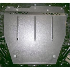 Kolchuga Защита двигателя, КПП и радиатора на Nissan Note I '05-13 (АКПП) (ZiPoFlex-оцинковка)