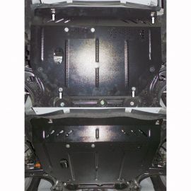 Kolchuga Защита двигателя, КПП и радиатора на Nissan Note II '12- (ZiPoFlex-оцинковка)