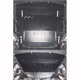 Kolchuga Защита двигателя, КПП и радиатора на Nissan Qashqai (J11) II '13-