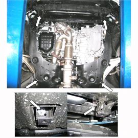 Kolchuga Защита двигателя, КПП и радиатора на Nissan Teana (J32) '08-