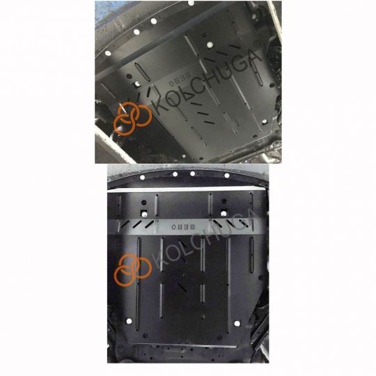 Kolchuga Защита двигателя, КПП и радиатора на Nissan X-Trail (T32) III '17- Kolchuga Защита двигателя, КПП и радиатора на Nissan X-Trail (T32) III '17-