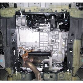 Kolchuga Защита двигателя и КПП на Opel Insignia I '11-16 (ZiPoFlex-оцинковка)