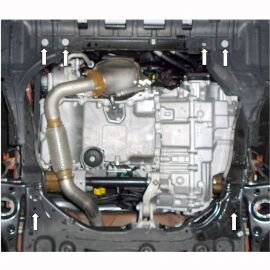Kolchuga Защита двигателя и КПП на Opel Mokka '15-