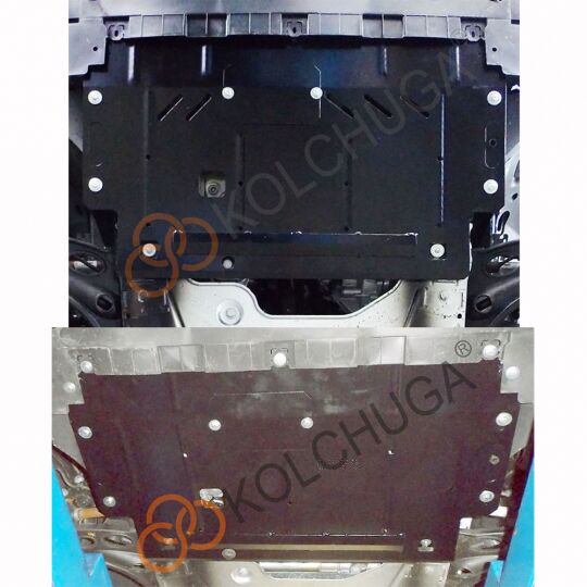 Kolchuga Защита двигателя и КПП на Opel Vivaro II '14- Kolchuga Защита двигателя и КПП на Opel Vivaro II '14-