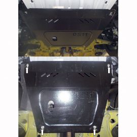 Kolchuga Защита двигателя, КПП и радиатора на Opel Adam '13-