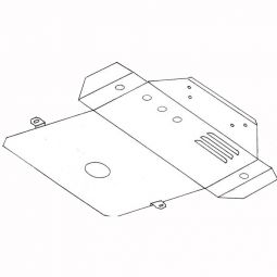 Kolchuga Защита двигателя, КПП и радиатора на Opel Astra F '91-98