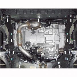 Kolchuga Защита двигателя, КПП и радиатора на Opel Astra K '15-