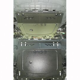 Kolchuga Защита двигателя, КПП и радиатора на Opel Mokka '12- (ZiPoFlex-оцинковка)