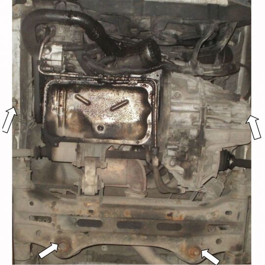 Kolchuga Защита двигателя, КПП и радиатора на Opel Movano A '98-10 (V-3,0 DCI) Kolchuga Защита двигателя, КПП и радиатора на Opel Movano A '98-10 (V-3,0 DCI)