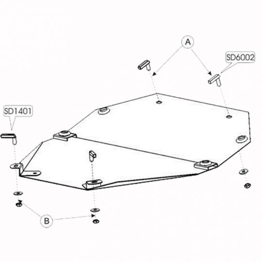 Kolchuga Защита двигателя, КПП и радиатора на Opel Vectra B '95-02 Kolchuga Защита двигателя, КПП и радиатора на Opel Vectra B '95-02