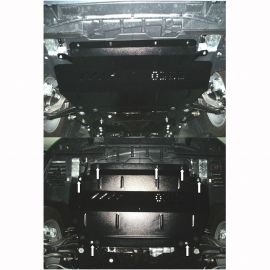 Kolchuga Защита двигателя, КПП и части радиатора на Peugeot 508 I '10-18
