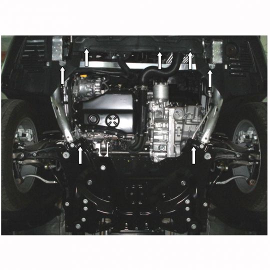 Kolchuga Защита двигателя, КПП и части радиатора на Peugeot 508 I '10-18 (ZiPoFlex-оцинковка) Kolchuga Защита двигателя, КПП и части радиатора на Peugeot 508 I '10-18 (ZiPoFlex-оцинковка)