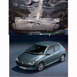 Kolchuga Защита двигателя, КПП и радиатора на Peugeot 206 '98-