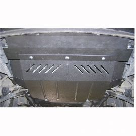 Kolchuga Защита двигателя, КПП и радиатора на Peugeot 307 '01-08 (ZiPoFlex-оцинковка)