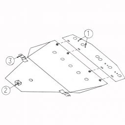 Kolchuga Защита двигателя, КПП и радиатора на Peugeot 406 '95-04