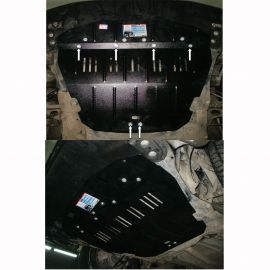 Kolchuga Защита двигателя, КПП и радиатора на Peugeot 806 '94-02 (V-2,0HDI) (ZiPoFlex-оцинковка)