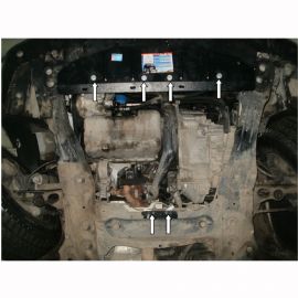 Kolchuga Защита двигателя, КПП и радиатора на Peugeot 806 '94-02 (V-2,0HDI)