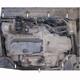 Kolchuga Защита двигателя, КПП и радиатора на Peugeot Boxer I '94-06