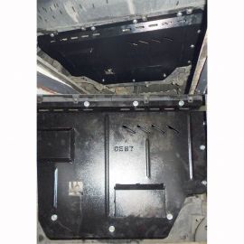 Kolchuga Защита двигателя, КПП и радиатора на Peugeot Boxer I '94-06 (V-2,0i) (ZiPoFlex-оцинковка)
