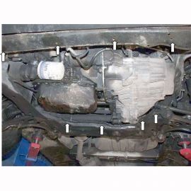 Kolchuga Защита двигателя, КПП и радиатора на Peugeot Boxer I '94-06