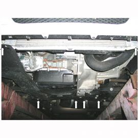 Kolchuga Защита двигателя, КПП и радиатора на Peugeot Boxer II '06-14