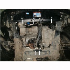 Kolchuga Защита двигателя, КПП и радиатора на Peugeot Expert I '95-07 (V-2,0HDI)