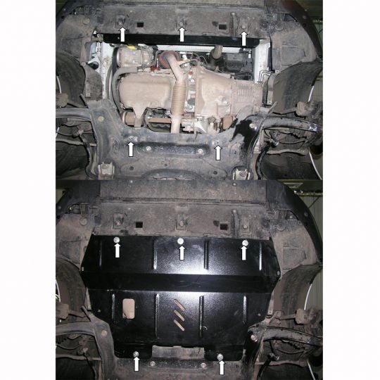 Kolchuga Защита двигателя, КПП и радиатора на Peugeot Partner Teppe II '08- (ZiPoFlex-оцинковка) Kolchuga Защита двигателя, КПП и радиатора на Peugeot Partner Teppe II '08- (ZiPoFlex-оцинковка)