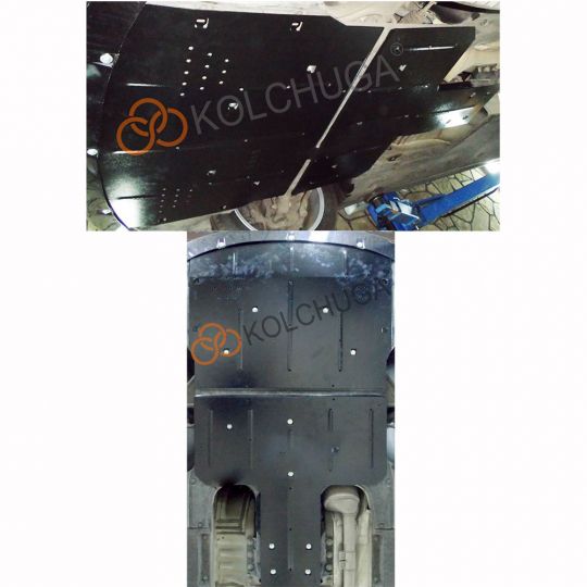 Kolchuga Защита двигателя и КПП на Porsche Panamera I '09-16