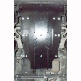 Kolchuga Защита двигателя, КПП и радиатора на Porsche Cayenne I '07-10 (ZiPoFlex-оцинковка)