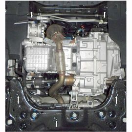 Kolchuga Защита двигателя и КПП на Ravon R4 '16- (ZiPoFlex-оцинковка)