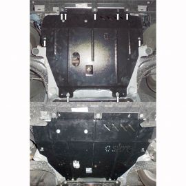 Kolchuga Защита двигателя и КПП на Renault Fluence '09- (ZiPoFlex-оцинковка)