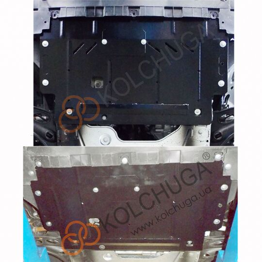 Kolchuga Защита двигателя и КПП на Renault Trafic III '14- (ZiPoFlex-оцинковка) Kolchuga Защита двигателя и КПП на Renault Trafic III '14- (ZiPoFlex-оцинковка)