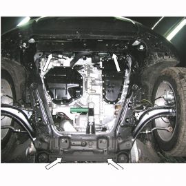 Kolchuga Защита двигателя, КПП и радиатора на Renault Koleos I '08-