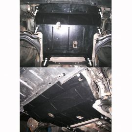 Kolchuga Защита двигателя, КПП и радиатора на Renault Scenic II '03-09