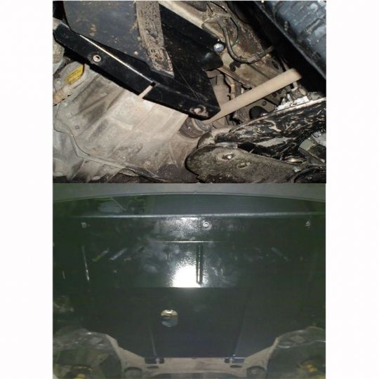 Kolchuga Защита двигателя, КПП и радиатора на Renault Trafic II '01- (V-2,0D) (ZiPoFlex-оцинковка) Kolchuga Защита двигателя, КПП и радиатора на Renault Trafic II '01- (V-2,0D) (ZiPoFlex-оцинковка)