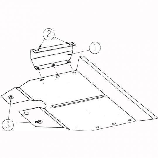 Kolchuga Защита двигателя и КПП на Seat Alhambra I '96-10 Kolchuga Защита двигателя и КПП на Seat Alhambra I '96-10