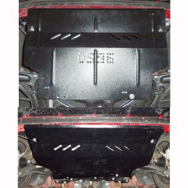 Kolchuga Защита двигателя, КПП и радиатора на Skoda Citigo '11- (ZiPoFlex-оцинковка)