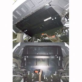 Kolchuga Защита двигателя, КПП и радиатора на Skoda Fabia III '14- (МКПП)